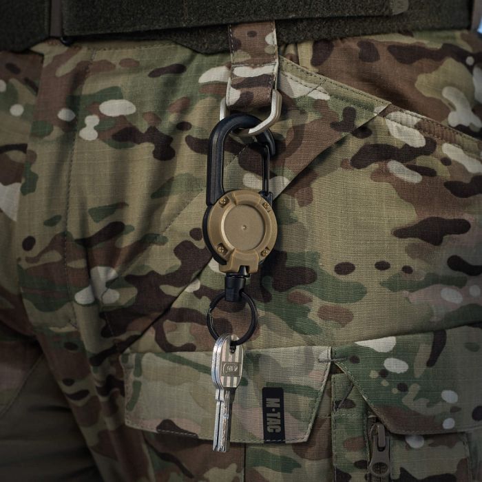 M-Tac карабин зі шнуром для ключів Coyote