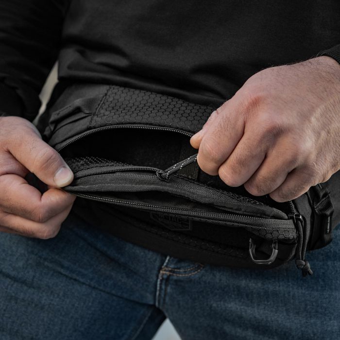M-Tac сумка Waist Bag Hex Black
