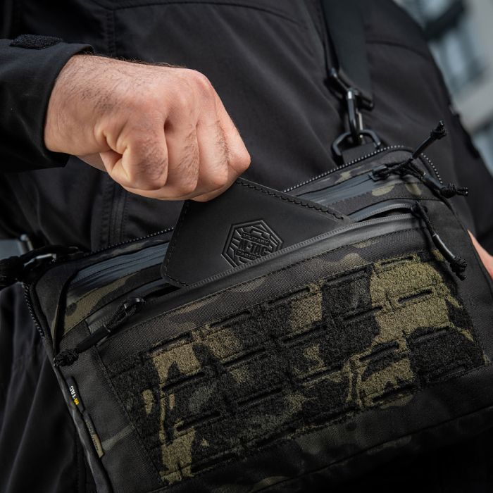 M-Tac сумка Admin Bag Medium Elite з липучкою Multicam Black/Black