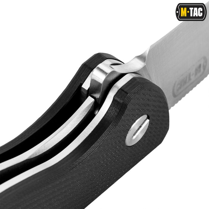 M-Tac ніж складаний Type 11 Black/Steel