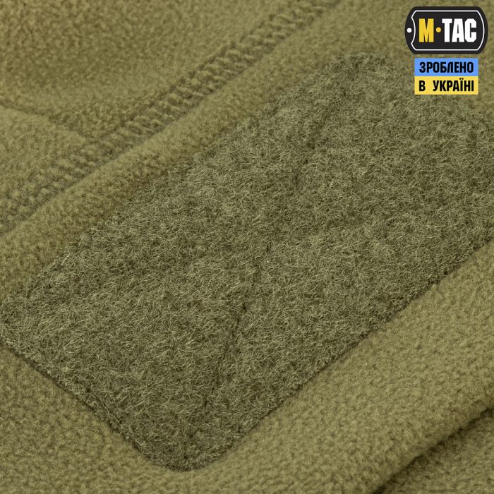 M-Tac шапка Watch Cap Elite фліс (320г/м2) з липучкою Tan