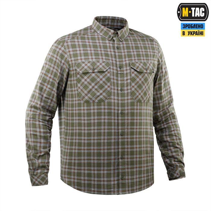 M-Tac сорочка Lumberjack Cotton Shirt Olive/Grey