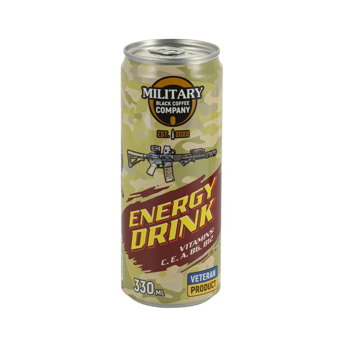 Military Black Coffee Company energy drink Класичний