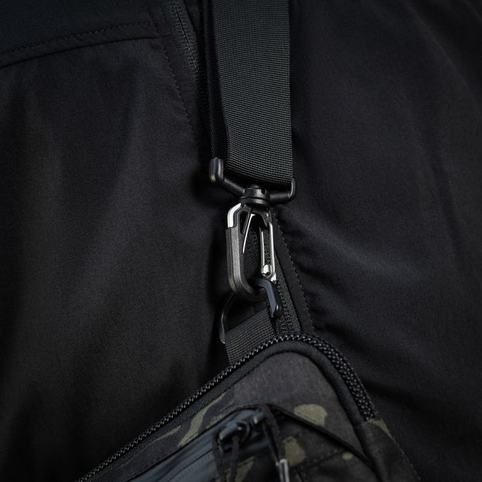 M-Tac сумка Admin Bag Medium Elite з липучкою Multicam Black/Black