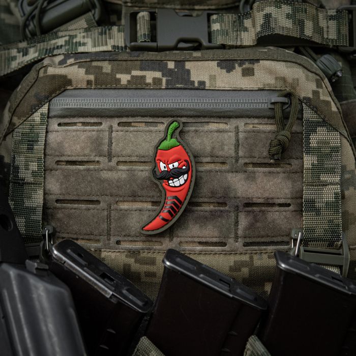 M-Tac нашивка Перчик 3D головний сержант (PVC)