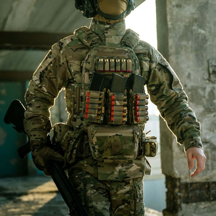 M-Tac підсумок для набоїв 12 калібру Laser Cut Multicam