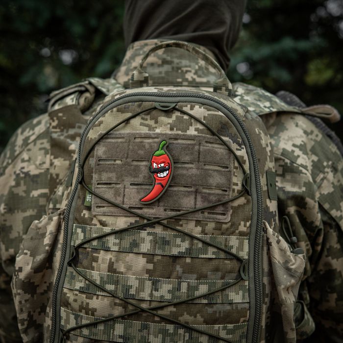 M-Tac нашивка Перчик 3D старший солдат (PVC)