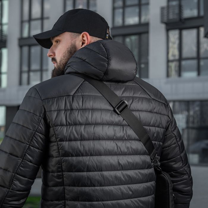 M-Tac сумка Admin Bag Large Elite з липучкою Black