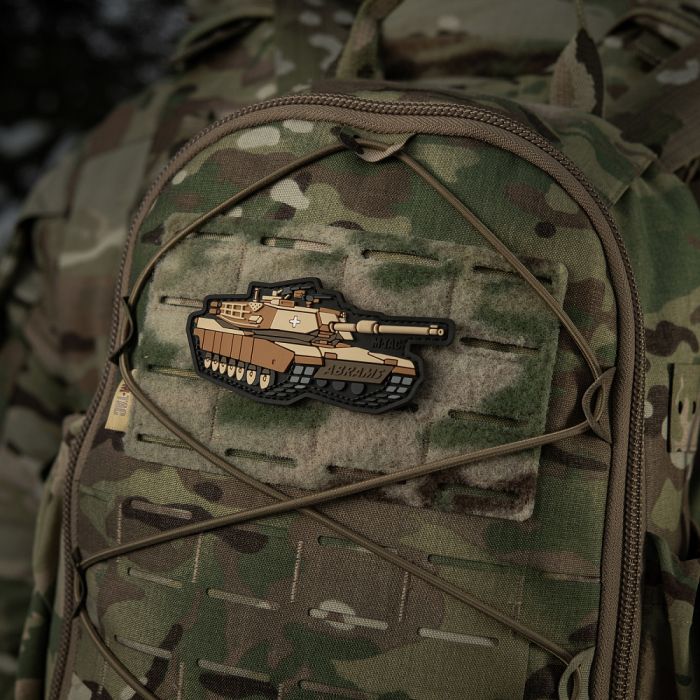 M-Tac нашивка ABRAMS (PVC) coyote