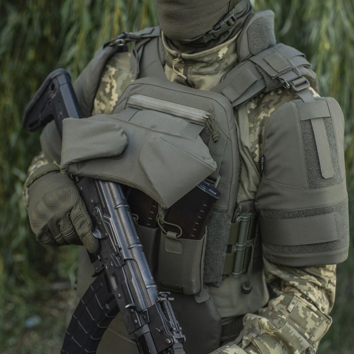 M-Tac Горжет з балістичними пакетами 1 клас захисту Elite Gen.II Ranger Green