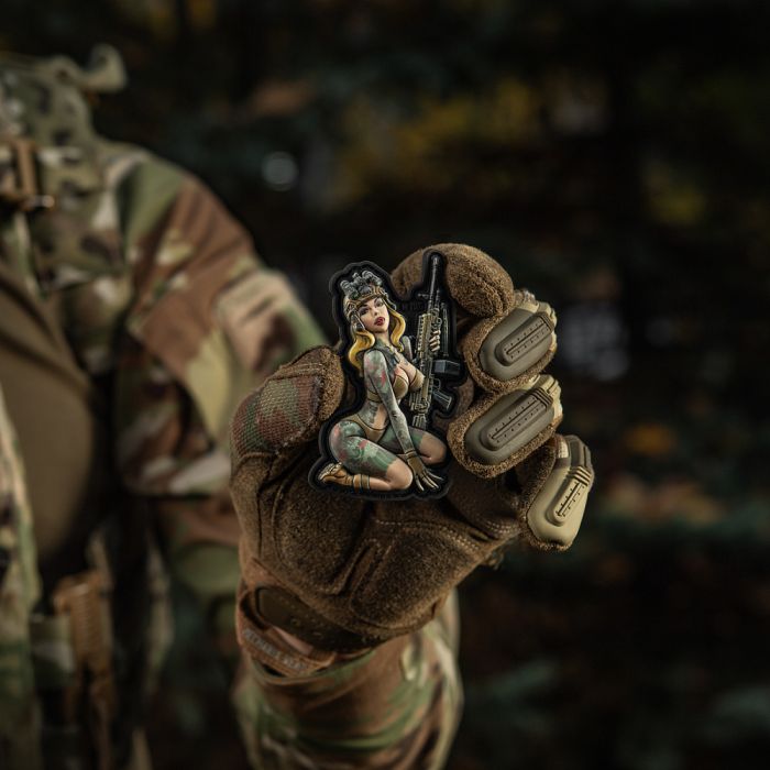 M-Tac нашивка Tactical girl №5 PVC Якудза