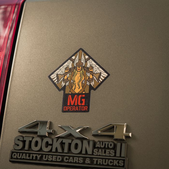 M-Tac наклейка MG Operator Red/Coyote