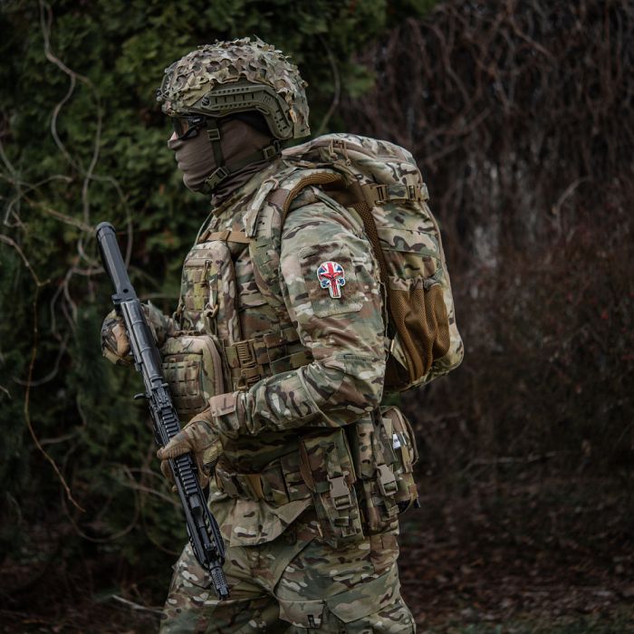 Нашивка Punisher Британія GID