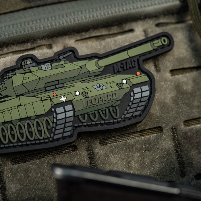 M-Tac нашивка LEOPARD 2 (PVC) Olive