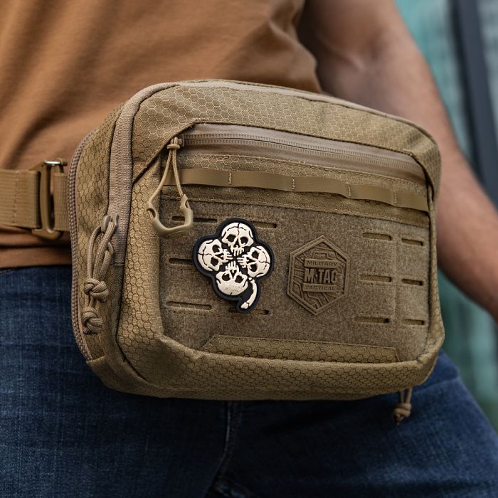 M-Tac нашивка Fucking Luck (PVC) молоко