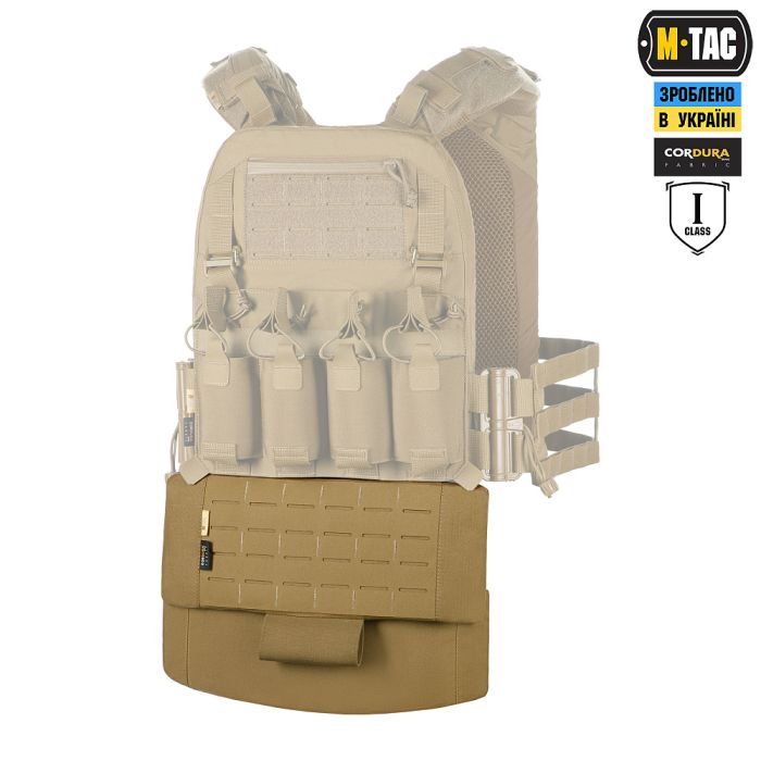 M-Tac захист живота з балістичним пакетом 1 клас захисту Laser Cut Coyote