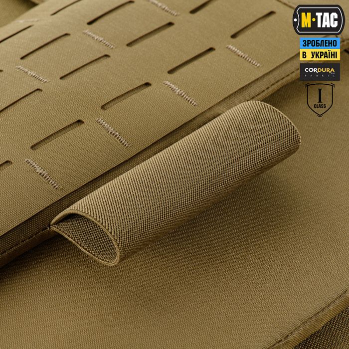 M-Tac захист живота з балістичним пакетом 1 клас захисту Laser Cut Coyote