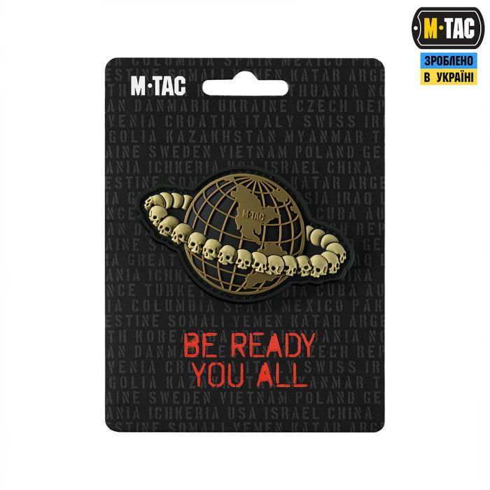 M-Tac нашивка Planet PVC Coyote