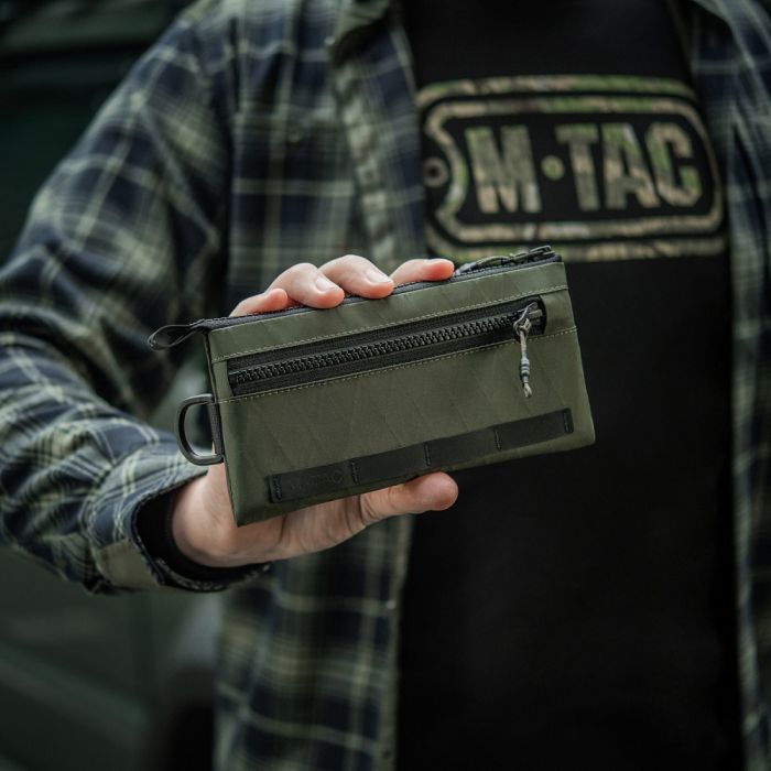 M-Tac гаманець горизонтальний з карабіном X-Pac Elite Ranger Green