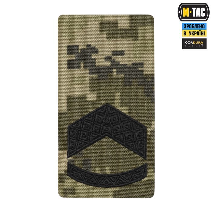 M-Tac погон на липучці Штаб-Сержант (вишивка) MM14