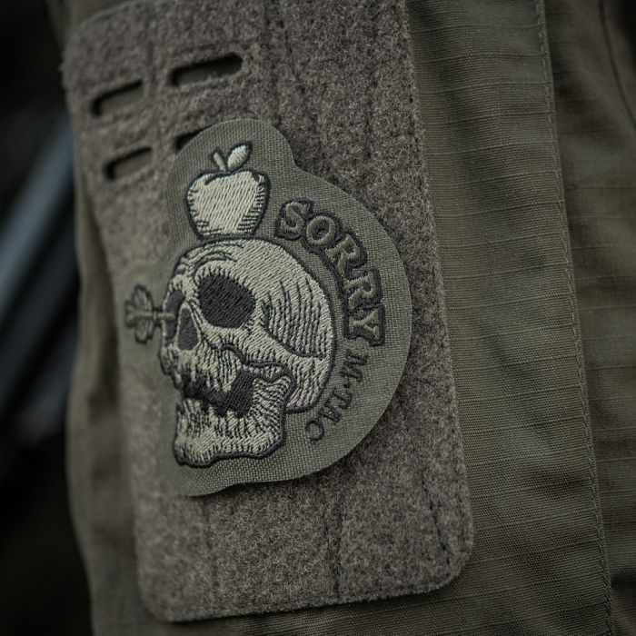 M-Tac нашивка SORRY (вишивка) Ranger Green