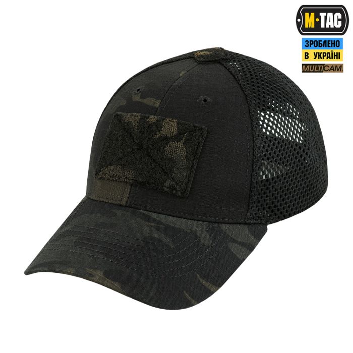 M-Tac бейсболка Elite тактична з сіткою NYCO Extreme Multicam Black