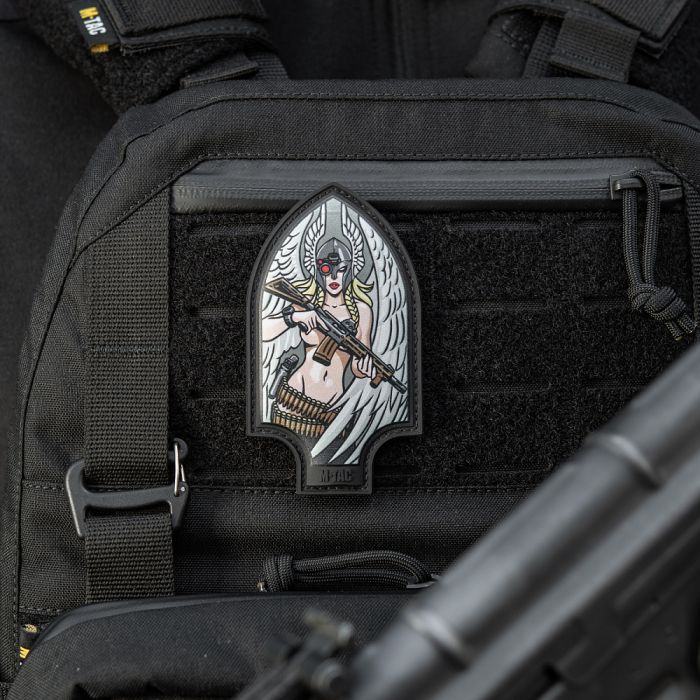 M-Tac нашивка Піка Валькірія PVC друк Black
