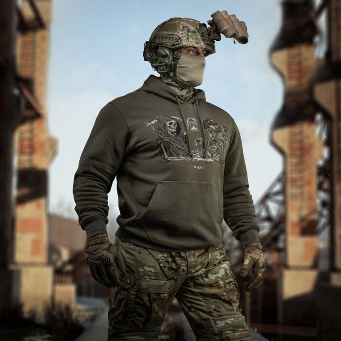 M-Tac кофта Hoodie Time Oversize Hard Ranger Green
