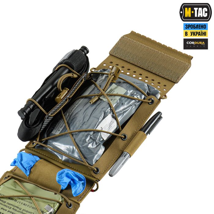 M-Tac Аптечка-вкладиш тактична індивідуальна IFAK Elite Coyote