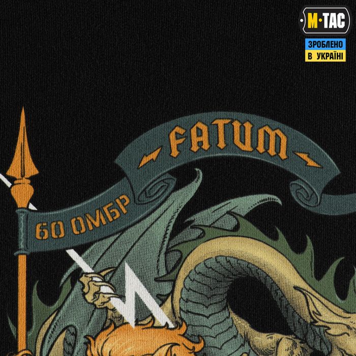 M-Tac кофта Hoodie Cotton Hard Fatum Black