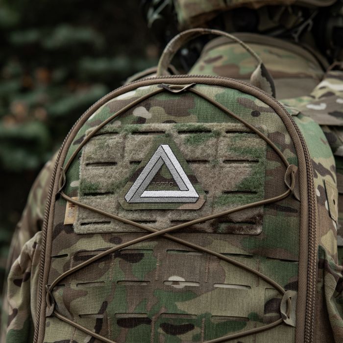 M-Tac нашивка Penrose triangle (вишивка) Multicam