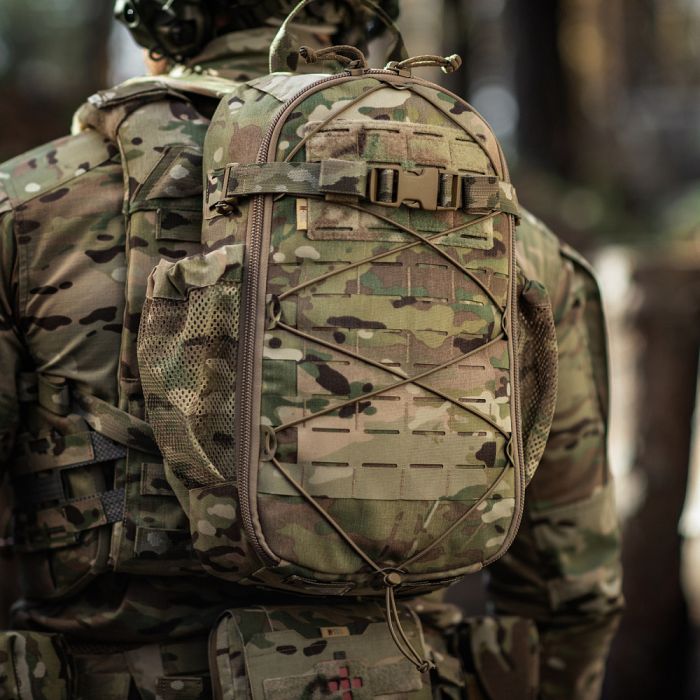 M-Tac рюкзак Sturm з ергономічними лямками Elite Multicam