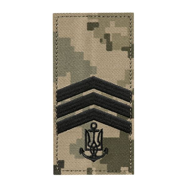 Погон на липучці ВМСУ ММ14 Старшина І Статті