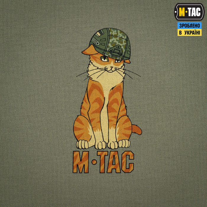 M-Tac футболка Orange Cat Cotton Hard Light Olive