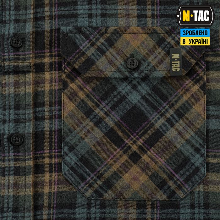 M-Tac сорочка Lumberjack Merino Cold Weather Blue/Yellow