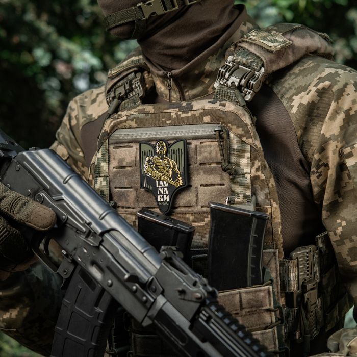 M-Tac нашивка Святослав PVC olive