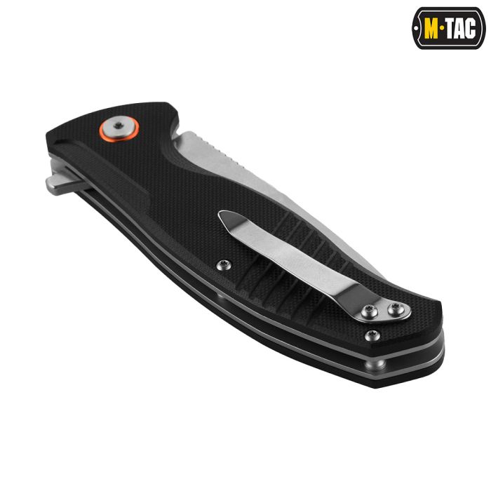 M-Tac ніж складний Type 13 Black/Steel