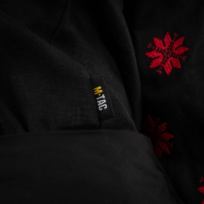 M-Tac вишиванка жіноча 100% льон чорна