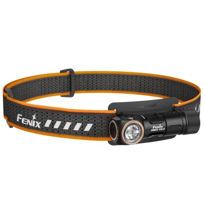 Fenix ліхтар налобний HM23 V2.0 з черв. світл.